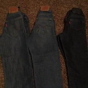 3 pairs boys Levi’s